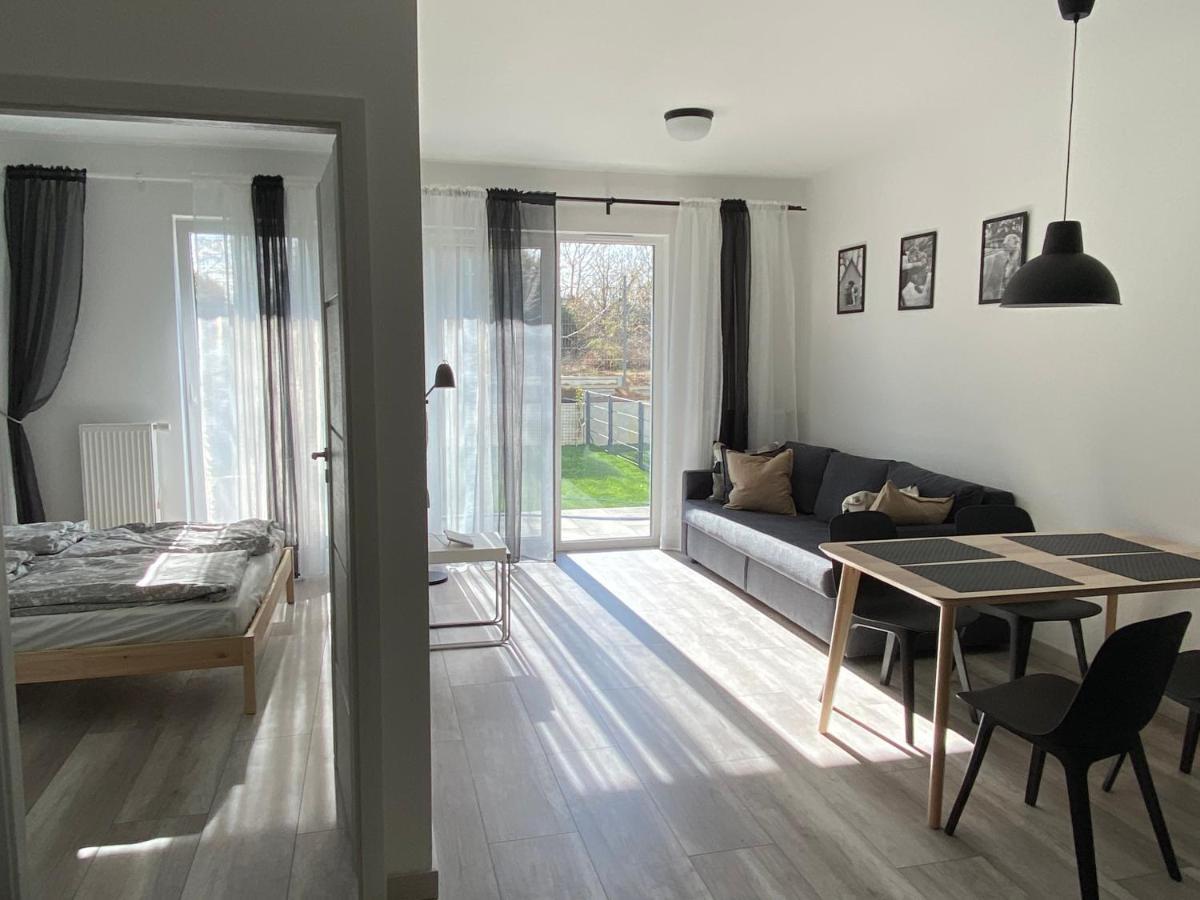 Ferienwohnung Ekologiczny Z Ogrodkiem Jastrzębia Góra Exterior foto